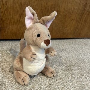 Webkinz Oatmeal Kangaroo Cute Kangaroo Plush Toy